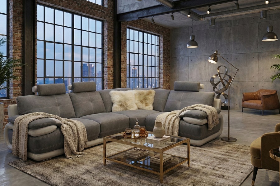 DIVANO ANGOLARE BALTICO 3 Divano angolare mod : BALTICO