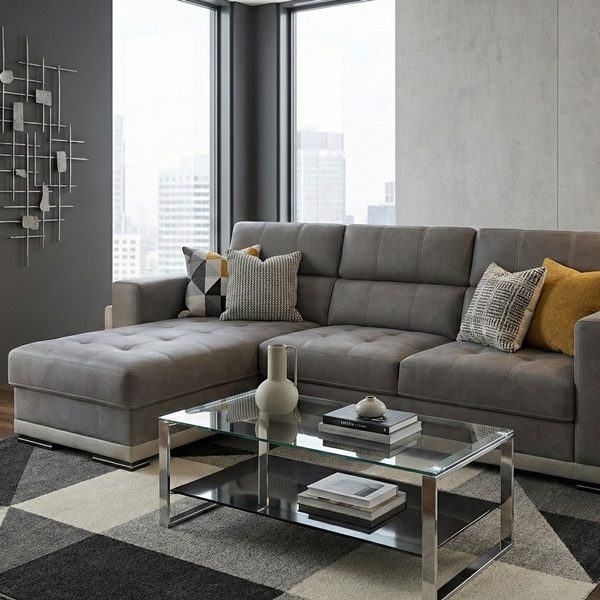 BARI I 4 Divano con penisola mod : BARI I