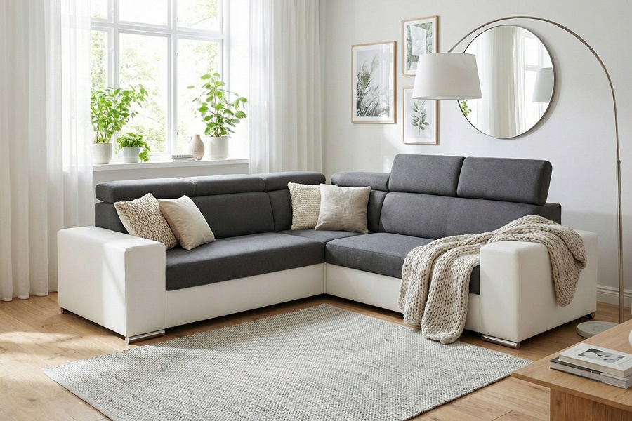 Divano angolare mod : FENICE M1