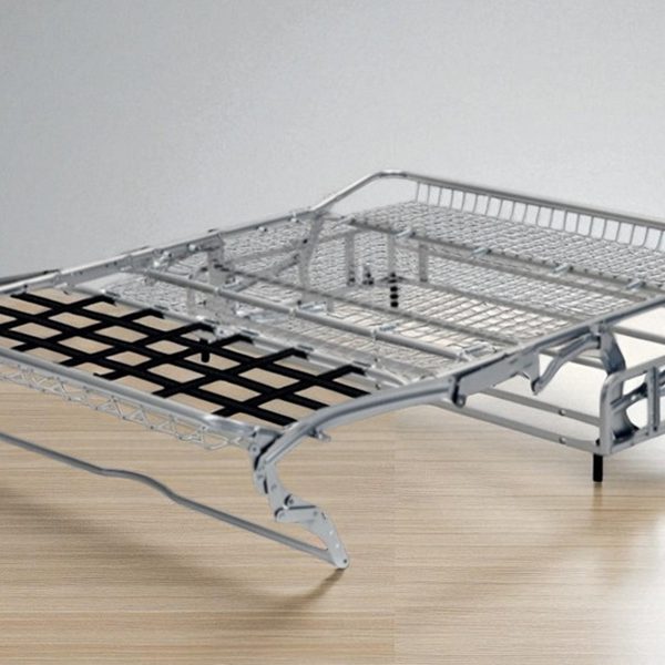 DIVANO-LETTO-ADAMELLO-RETE-ELECTROSALDATA- RETE 2 Divano rete elettrosaldata mod: CERVINO