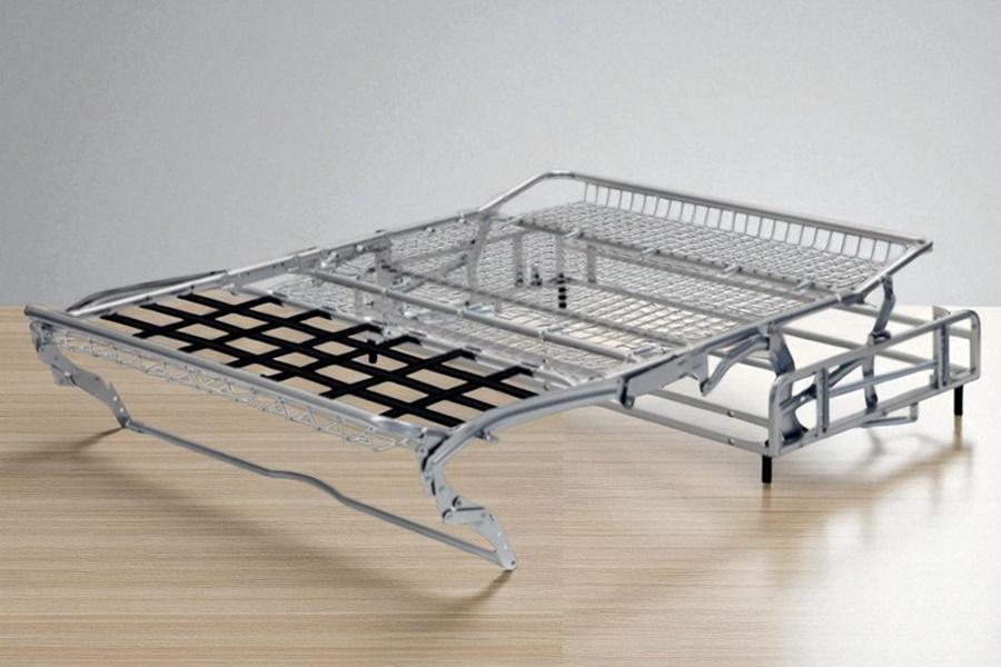 DIVANO-LETTO-ADAMELLO-RETE-ELECTROSALDATA- RETE 2 Divano rete elettrosaldata mod: CERVINO