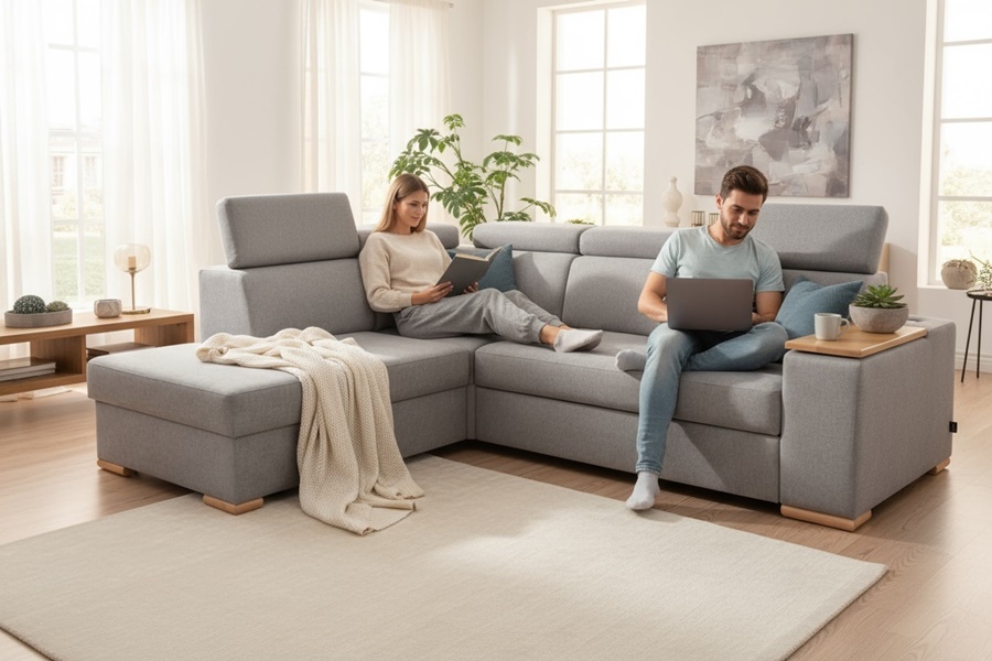 FENIX-H12 Divano angolare mod : FENICE H12