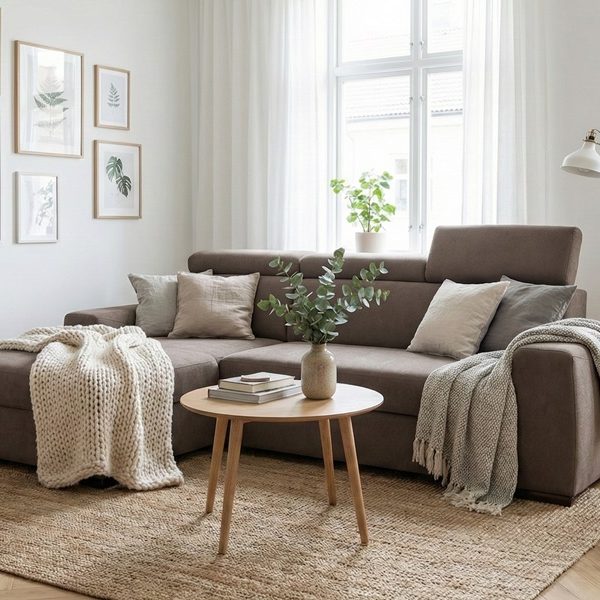 Divano con penisola mod : FENICE Z1