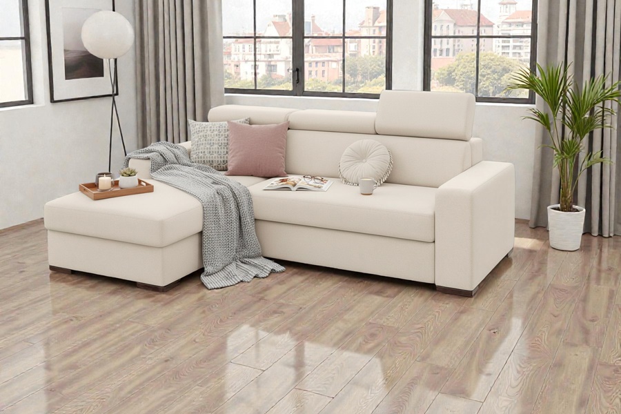 Divano con penisola mod : FENICE Z1