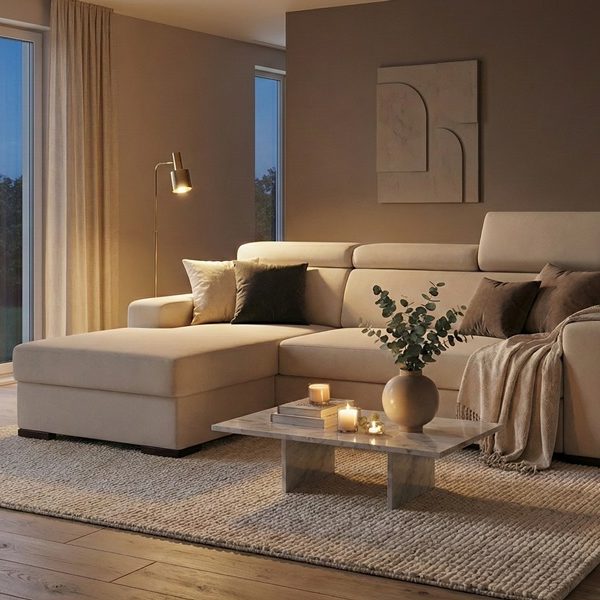 Divano con penisola mod : FENICE Z1