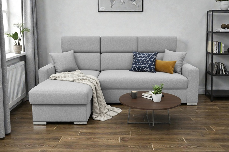 MONZA 1 Divano con penisola mod : MONZA