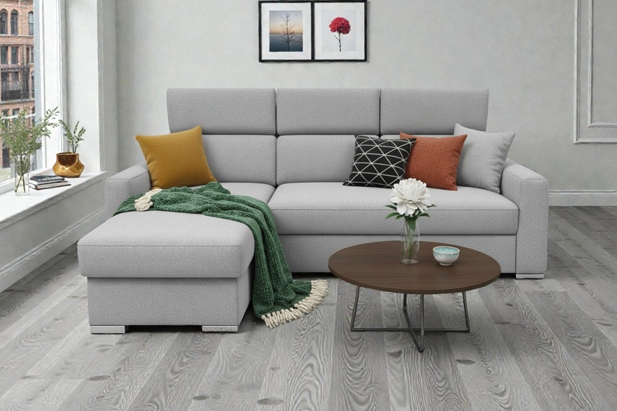 MONZA 3 Divano con penisola mod : MONZA