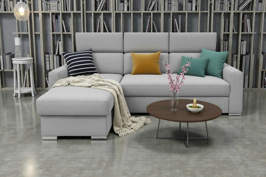 MONZA 8 Divano con penisola mod : MONZA