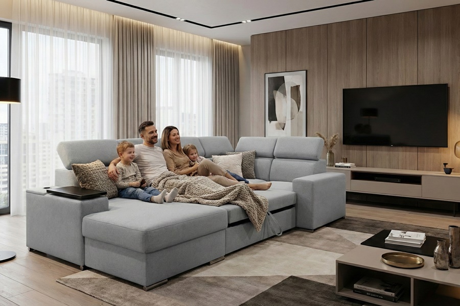 DIVANO-ANGOLARE-FENIX-U-COS-1-15 Divano angolare mod : FENICE U COS1