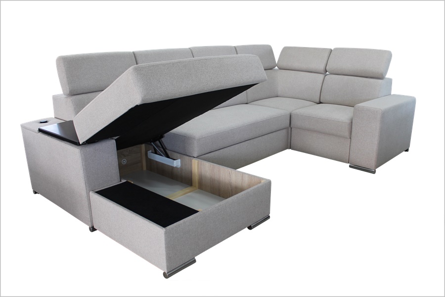 DIVANO ANGOLARE FENIX U COS 1 3 Divano angolare mod : FENICE U COS1