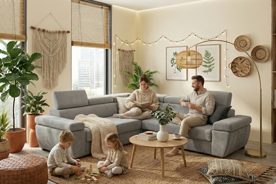 HILTON M8 8 Divano angolare mod : ELTON M8