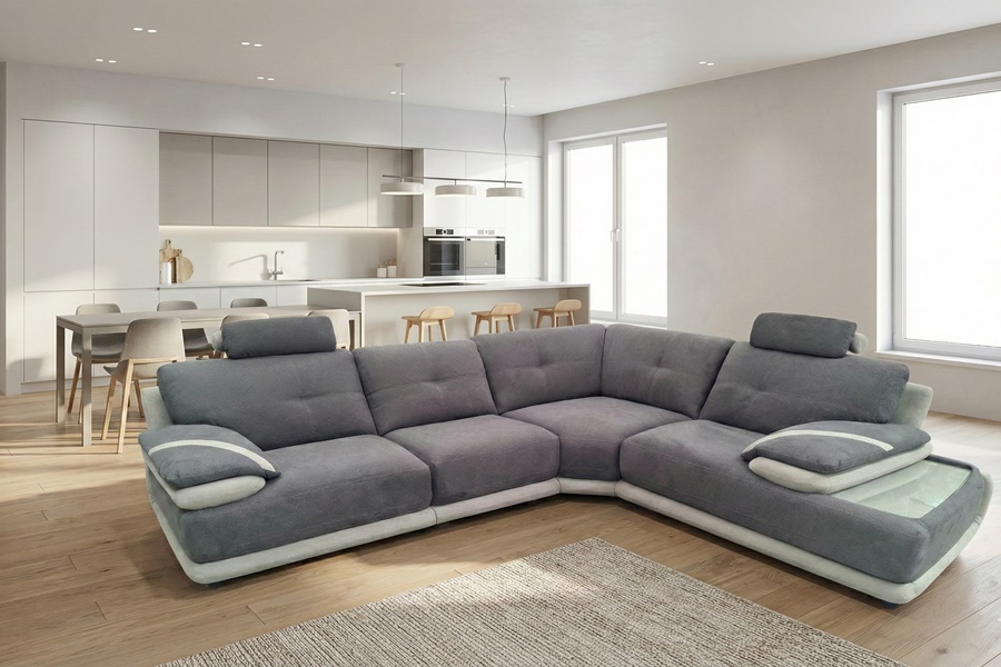 DIVANO ANGOLARE BALTICO II 02 Divano angolare mod : BALTICO II