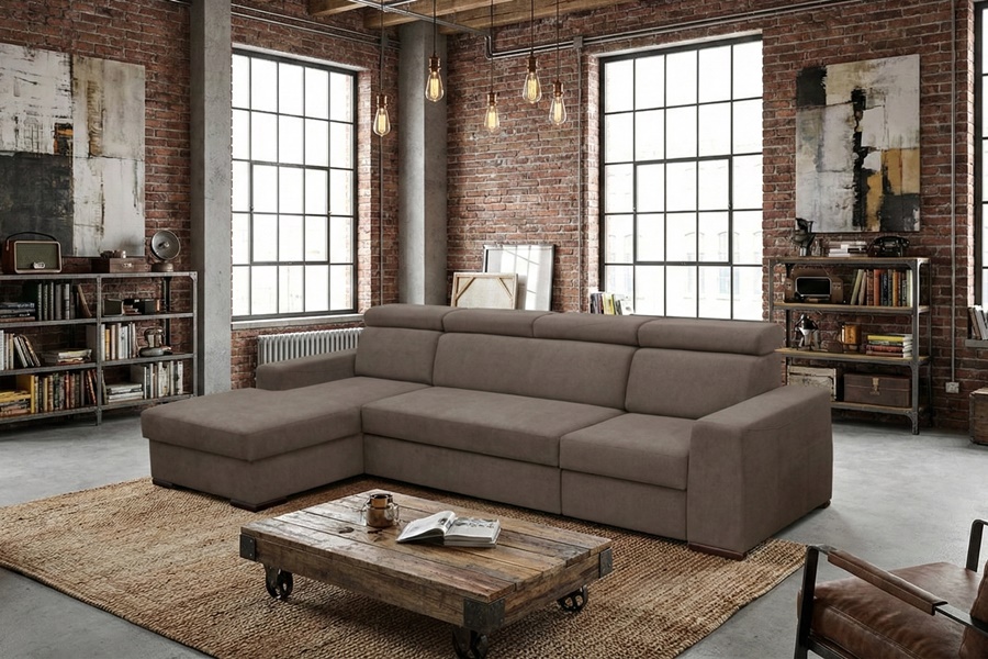 Divano con penisola mod : FENICE ZF 1 RELAX