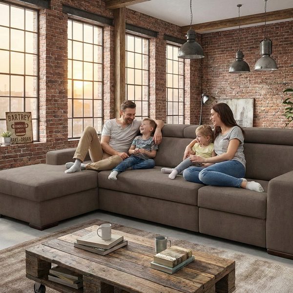 Divano con penisola mod : FENICE ZF 1 RELAX
