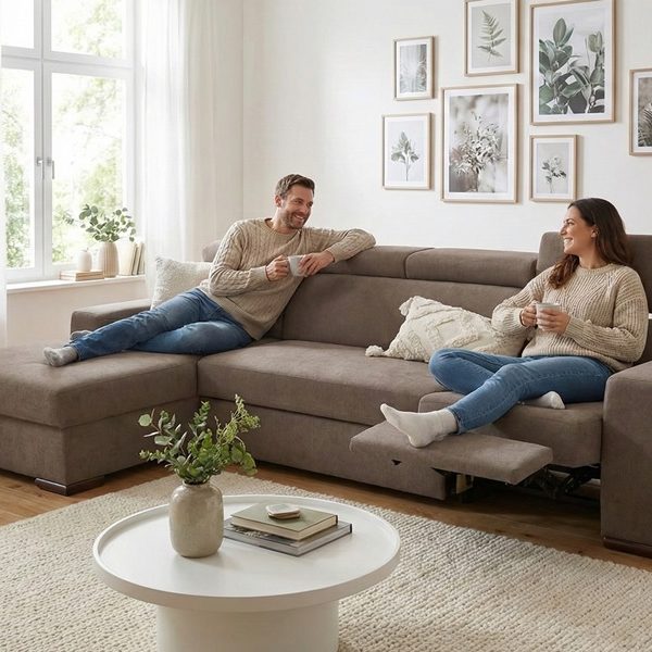 Divano con penisola mod : FENICE ZF 1 RELAX