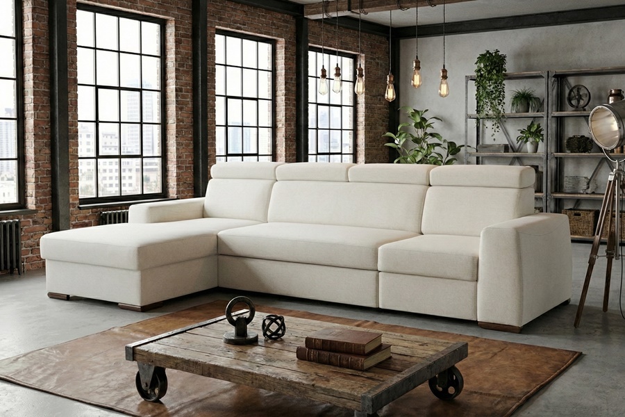 Divano con penisola mod : FENICE ZF 1 RELAX