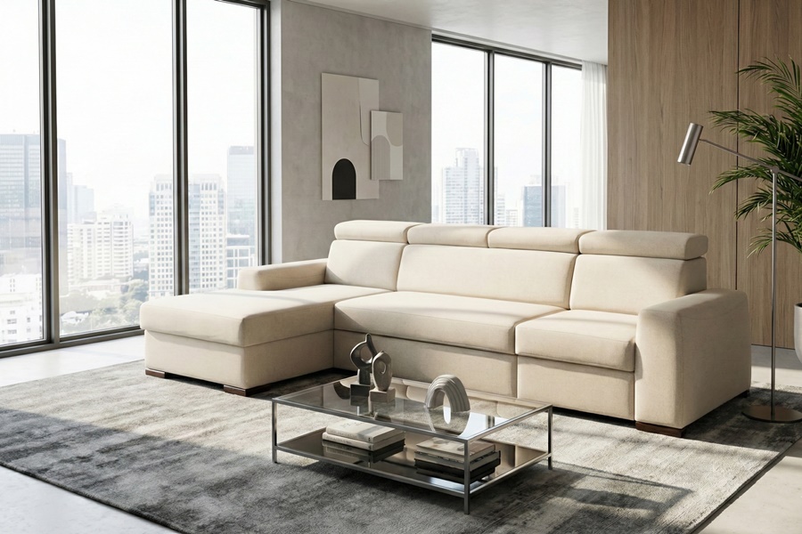 Divano con penisola mod : FENICE ZF 1 RELAX