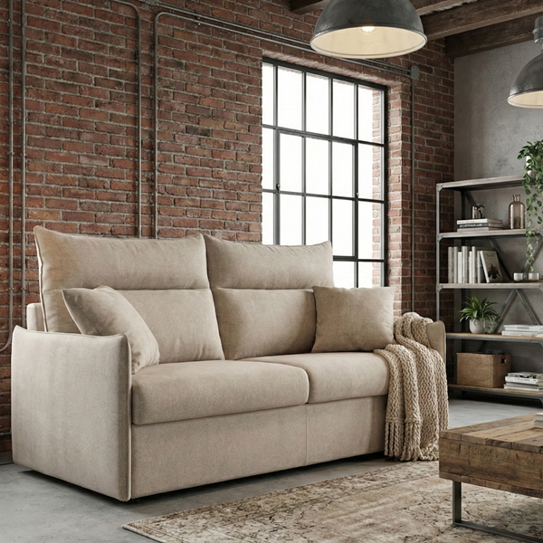 DIVANO-LETTO-MOD VESUVIO 3 Divano rete elettrosaldata mod: VESUVIO