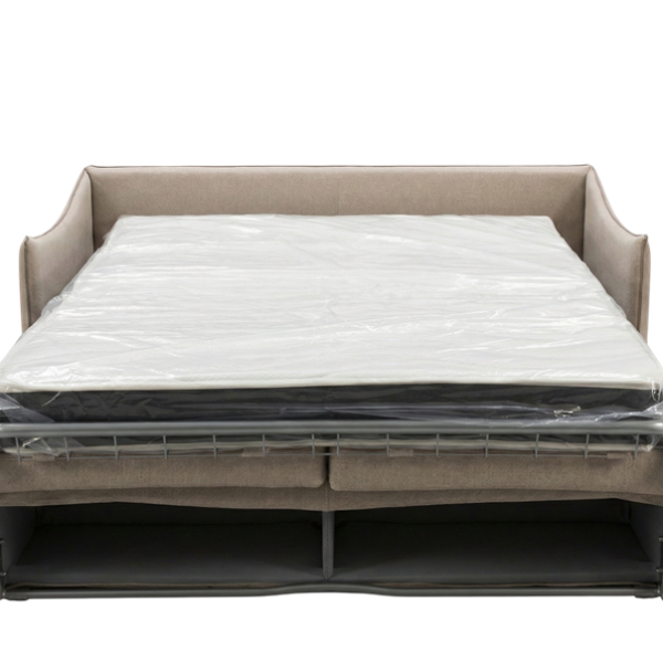 DIVANO-LETTO-MOD VESUVIO APERTO Divano rete elettrosaldata mod: VESUVIO