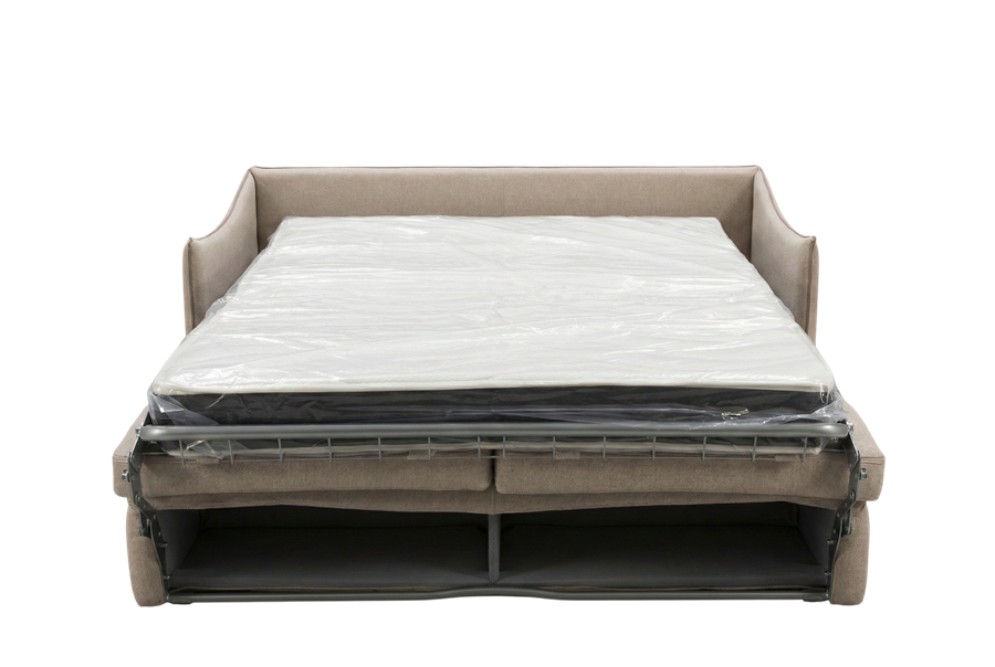 DIVANO-LETTO-MOD VESUVIO APERTO Divano rete elettrosaldata mod: VESUVIO