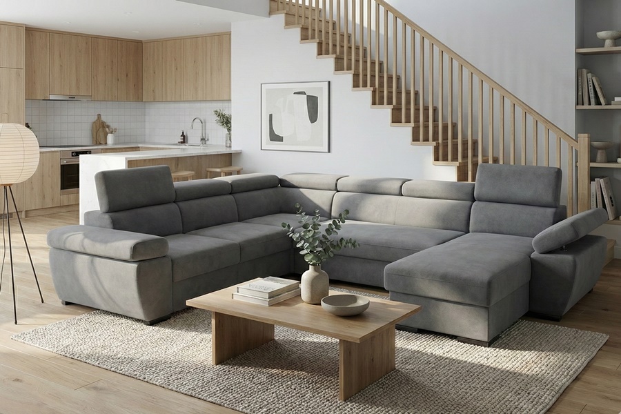 DIVANO ANGOLARE ELTON UM28 15 Divano angolare mod : ELTON UM28