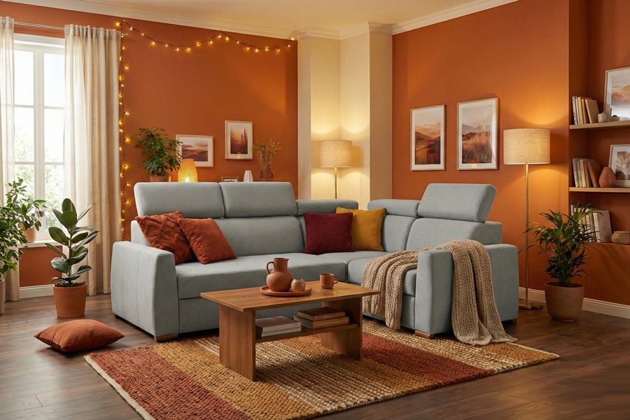 DIVANO ANGOLARE FENICE H2 101 Divano angolare mod : FENICE H2