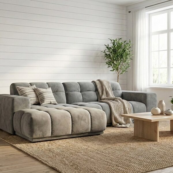 Divano con penisola mod :ELEGANZA A1P