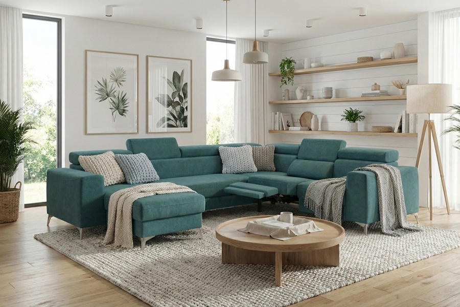 Divano angolare ad U mod : AIRON UM3 RELAX