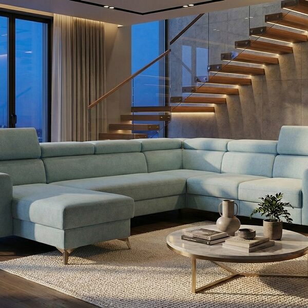 Divano angolare ad U mod : AIRON UM3 RELAX