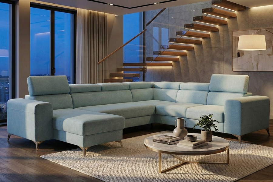 Divano angolare ad U mod : AIRON UM3 RELAX