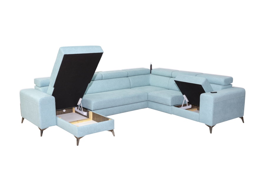 Divano angolare ad U mod : AIRON UM3 RELAX