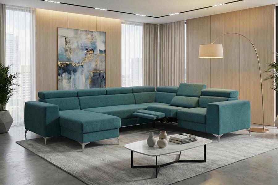 Divano angolare ad U mod : AIRON UM3 RELAX