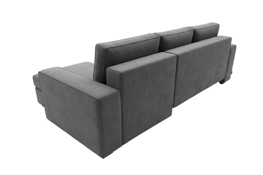 DIVANO CON PENISOLA ALBERTO 24 Divano con penisola mod : ALBERTO