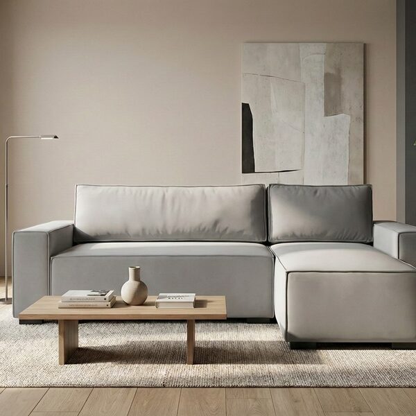 DIVANO CON PENISOLA ALBERTO Divano con penisola mod : ALBERTO