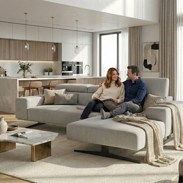 Divano con penisola mod : LIVIO Z2