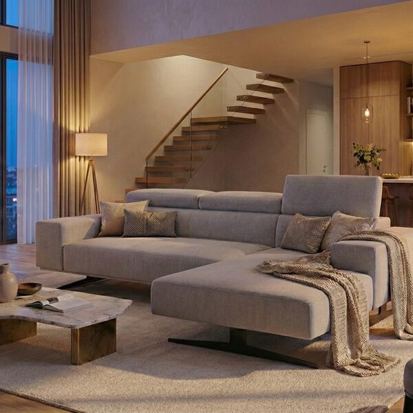 Divano con penisola mod : LIVIO Z2