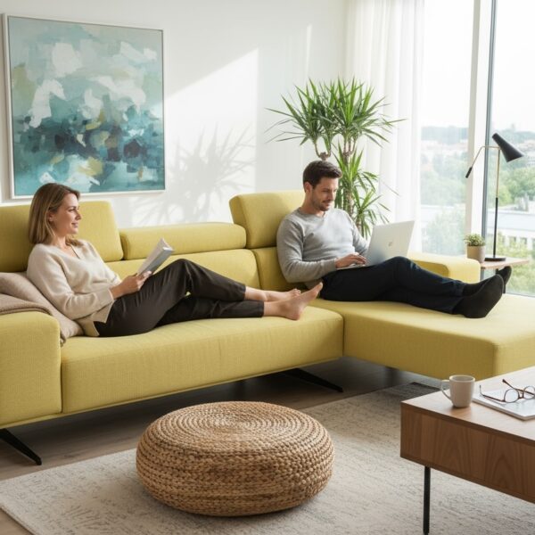 Divano con penisola mod : LIVIO Z2