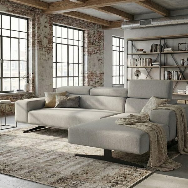 Divano con penisola mod : LIVIO Z2