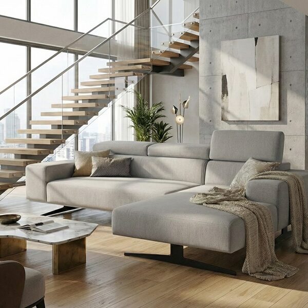 Divano con penisola mod : LIVIO Z2