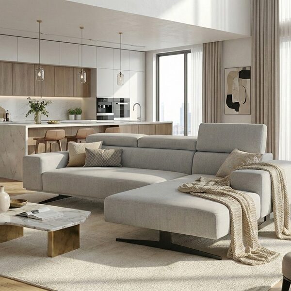 Divano con penisola mod : LIVIO Z2