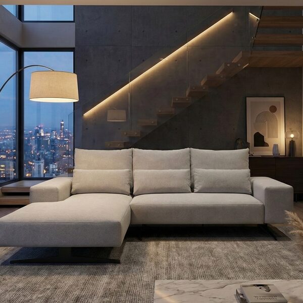 Divano con penisola mod : GRANIT Z2