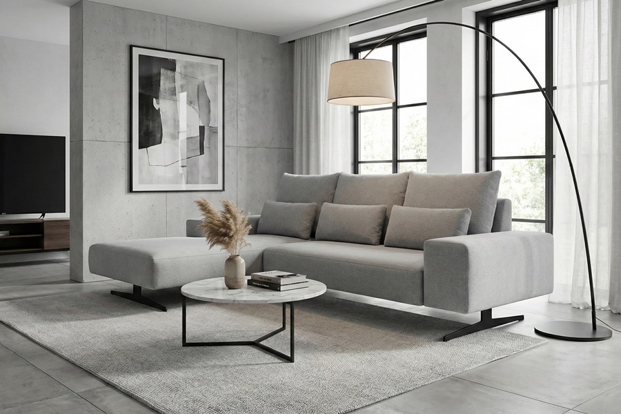 Divano con penisola mod : GRANIT Z2