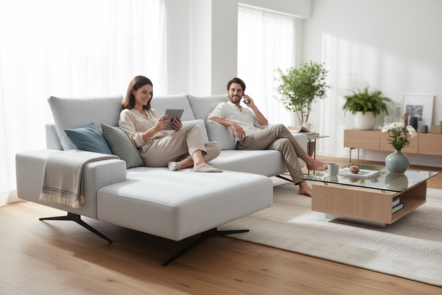 Divano con penisola mod : GRANIT Z2