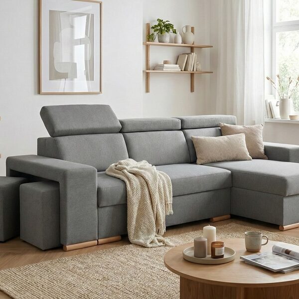 Divano con penisola mod : SOVRANO Z3