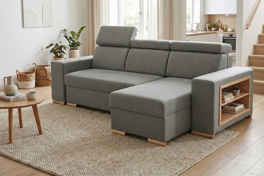 Divano con penisola mod : SOVRANO Z3