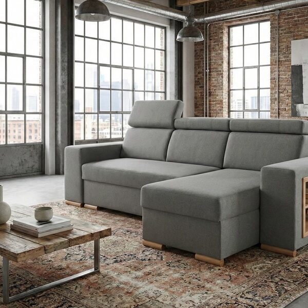 Divano con penisola mod : SOVRANO Z3