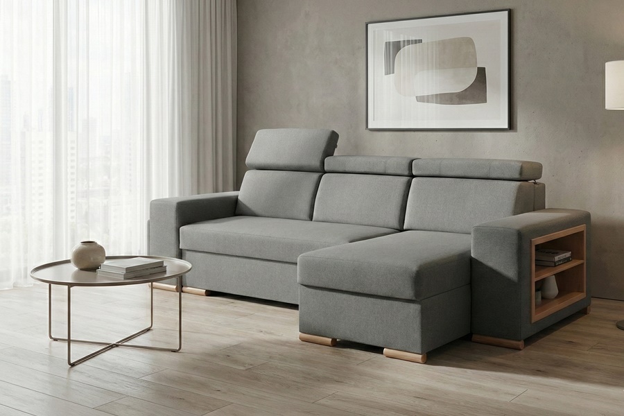 Divano con penisola mod : SOVRANO Z3