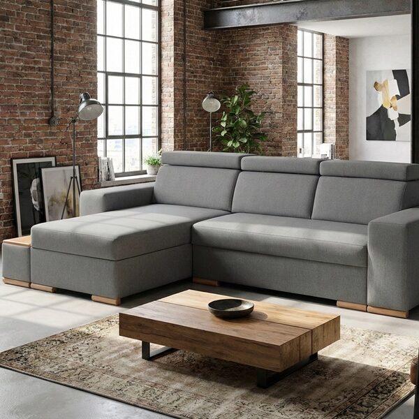 Divano con penisola mod : SOVRANO Z6