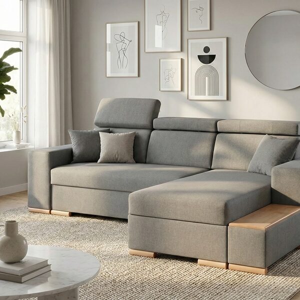 Divano con penisola mod : SOVRANO Z6