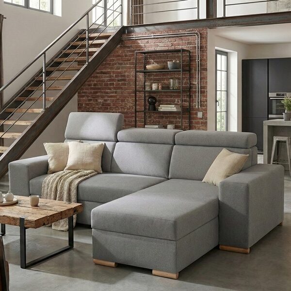 Divano con penisola mod : SOVRANO Z5